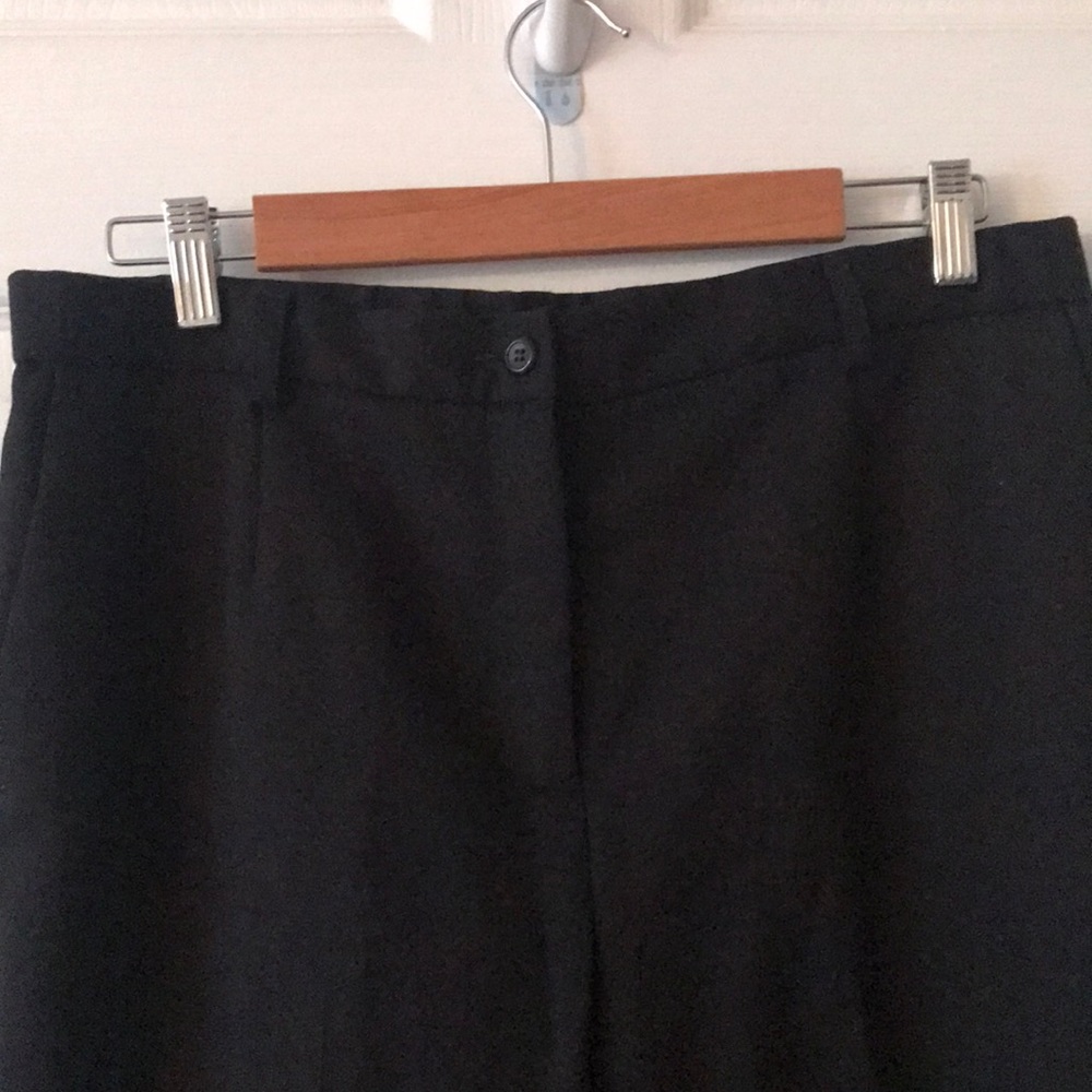 Black womans wool Pendleton pants